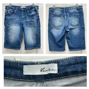 KanCan stretch bermuda denim jean shorts women's 13 30